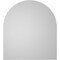 Ekena Millwork Round Top Surface Mount PVC Gable Vent w/ 2"W x 2"P Brickmould Sill Frame, 18"W x 20"H GVPRT18X2003SN - alternate 3